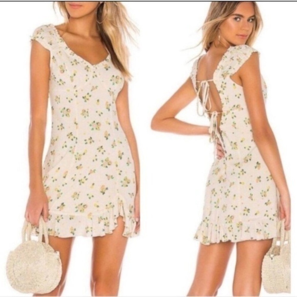 Free People Cactus Flower Combo Dress Size L